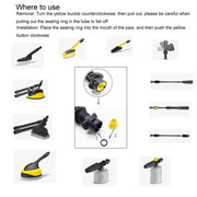 16pcs / Set For Karcher K2 / K3 / K4 / K5 / K6 / K7 High Pressure Washer O-Shape Sealing Ring