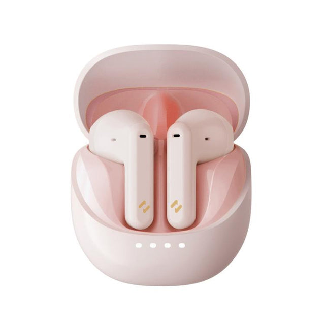 Havit E9 Semi-In-Ear ENC Noise Reduction Wireless Bluetooth Earphones, Color: Pink-Flagship Edition