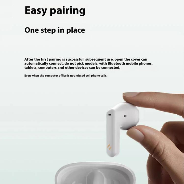 Havit E9 Semi-In-Ear ENC Noise Reduction Wireless Bluetooth Earphones, Color: Pink-Flagship Edition