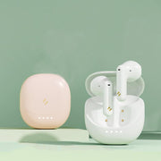 Havit E9 Semi-In-Ear ENC Noise Reduction Wireless Bluetooth Earphones, Color: Pink-Flagship Edition