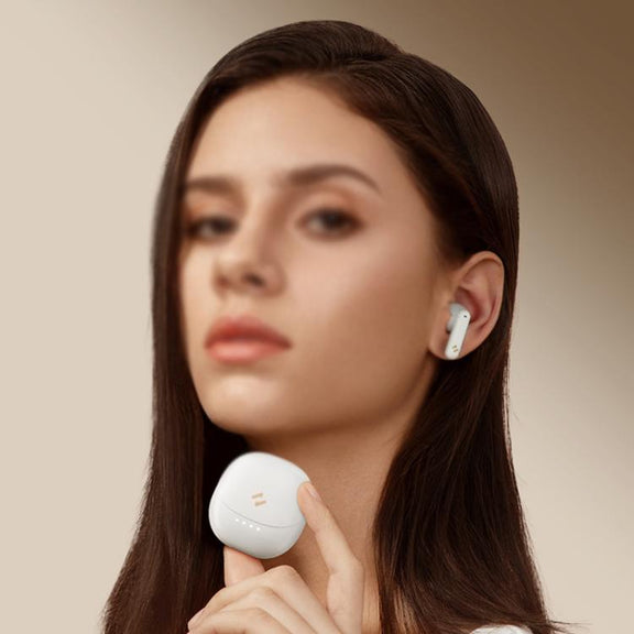 Havit E9 Semi-In-Ear ENC Noise Reduction Wireless Bluetooth Earphones, Color: Pink-Flagship Edition