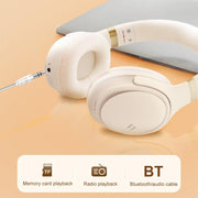 Havit H630BT Foldable Wireless Bluetooth Headset Music and Gaming Headset(Black)