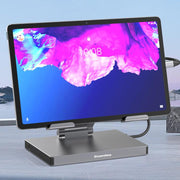 Blueendless 4K/60Hz Multifunctional Docking Station Tablet Holder, Spec: 10-in-1