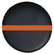 17inch Thickened Imitation Leather Car Tire Protector Spare Tire Cover With Reflective Stripes(FG-2 Red) - Window Foils & Solar Protection by PMc TechLife | Online Shopping South Africa | PMc TechLife | Buy Now Pay Later Mobicred