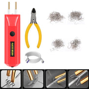 Lithium Plastic Welding Machine Rechargeable Cordless Car Bumper Plastic Repair Welder Parts Repair Tool, Spec: Red Paper Boxed