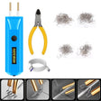 Lithium Plastic Welding Machine Rechargeable Cordless Car Bumper Plastic Repair Welder Parts Repair Tool, Spec: Blue Paper Boxed - Hand Tool Sets by PMc TechLife | Online Shopping South Africa | PMc TechLife | Buy Now Pay Later Mobicred