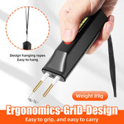 Lithium Plastic Welding Machine Rechargeable Cordless Car Bumper Plastic Repair Welder Parts Repair Tool, Spec: Red Plastic Boxed