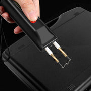 Lithium Plastic Welding Machine Rechargeable Cordless Car Bumper Plastic Repair Welder Parts Repair Tool, Spec: Red Plastic Boxed