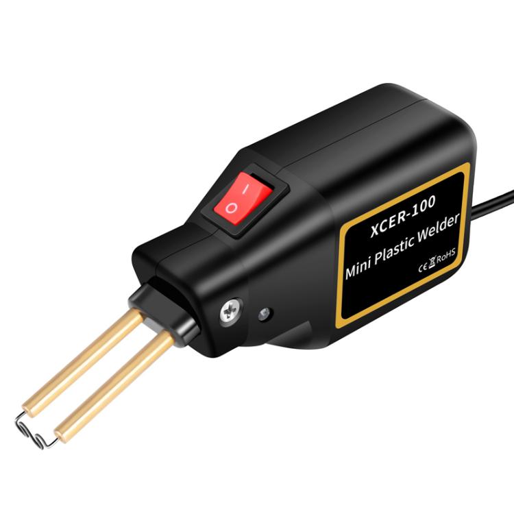 Car Bumper Welding Plastic Welding Tools Welding Wire Patch Nail Hot Stapler Repair Welder, Plug: AU Plug