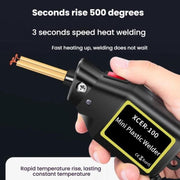 Car Bumper Welding Plastic Welding Tools Welding Wire Patch Nail Hot Stapler Repair Welder, Plug: EU Plug