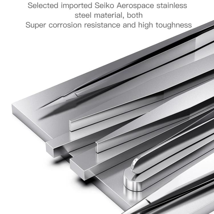 MaAnt Hand-Polished Non-Magnetic Stainless Steel Tweezers(K)