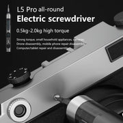 MaAnt L5Pro With 24 Batches Multi-Function Small Electric Screwdriver Set For Mobile Phone Repair