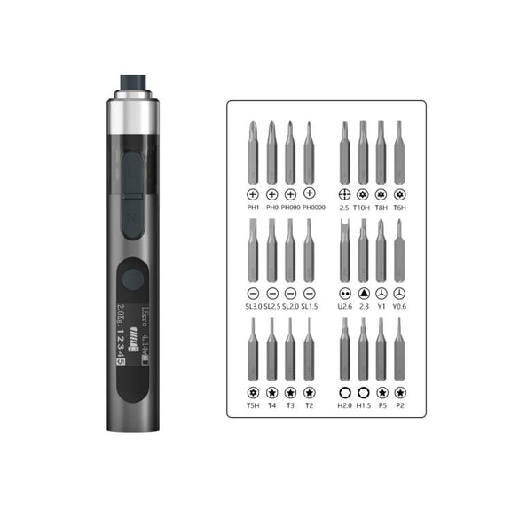 MaAnt L5Pro With 24 Batches Multi-Function Small Electric Screwdriver Set For Mobile Phone Repair