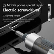 MaAnt L5 With 12 Batches Multi-Function Small Electric Screwdriver Set For Mobile Phone Repair