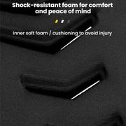 SULAITE Motocross Armor Vest Motorcycle Rider Chest Protection Equipment Racing Anti-Fall Armor Protector, Size: Uniform(Black)