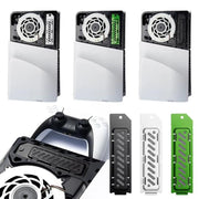 For PS5 Slim / PS5 Pro M.2 SSD Heatsink Dust Cover Expansion Slot Radiator(Black)