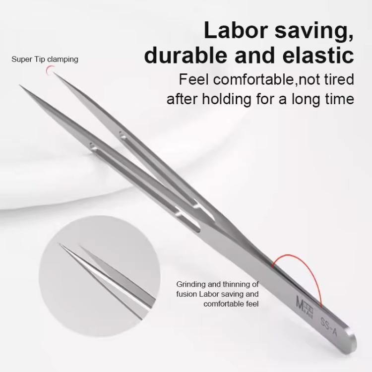 MaAnt SS-A1 Non-magnetic Stainless Steel Tweezers