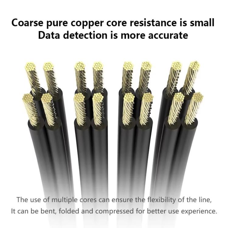 For Apple 7-16 Series Cell Phones MaAnt M064 1M 8 In 1 Power On Cable Flex Testing Line