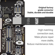 For Apple 7-16 Series Cell Phones MaAnt M064 1M 8 In 1 Power On Cable Flex Testing Line