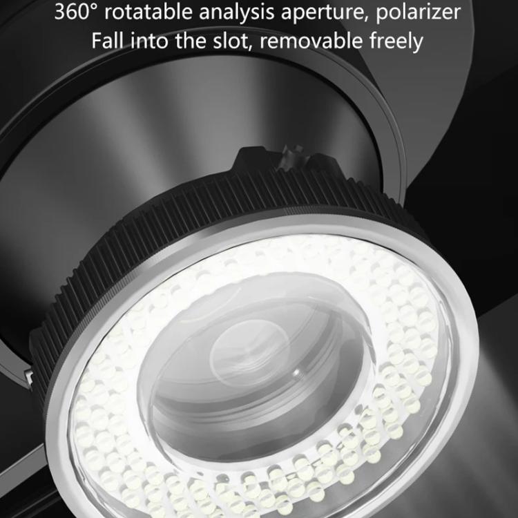MaAnt MY-038 Cell Phone Repair Microscope Ring Polarized LED Light Source Lamps 96 Beads Anti-Glare Fill Lights