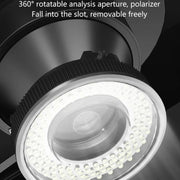MaAnt MY-038 Cell Phone Repair Microscope Ring Polarized LED Light Source Lamps 96 Beads Anti-Glare Fill Lights
