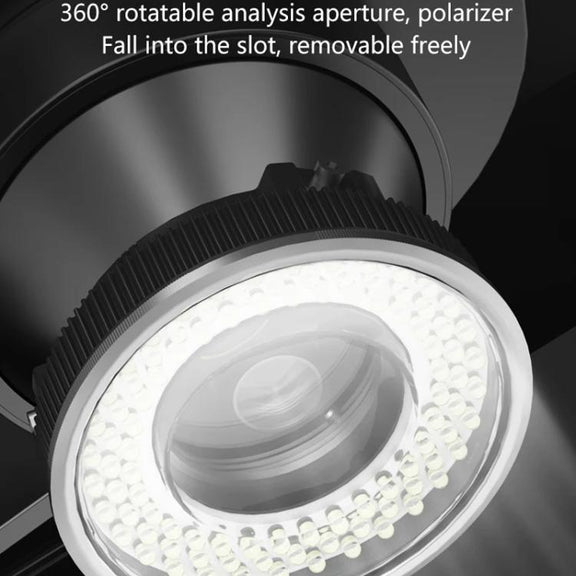 MaAnt MY-038 Cell Phone Repair Microscope Ring Polarized LED Light Source Lamps 96 Beads Anti-Glare Fill Lights