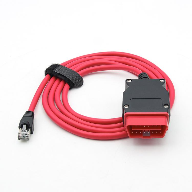 DOIP ENET Cable VAG DoIP Cable For Volkswagen / Audi MQB EVO, MLB, MEB Platform, For Odis-E V12.1.1(With CD)