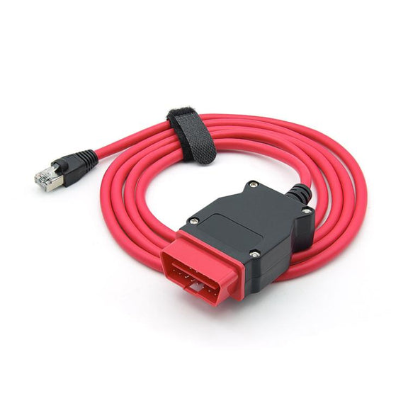 DOIP ENET Cable VAG DoIP Cable For Volkswagen / Audi MQB EVO, MLB, MEB Platform, For Odis-E V12.1.1(With CD)
