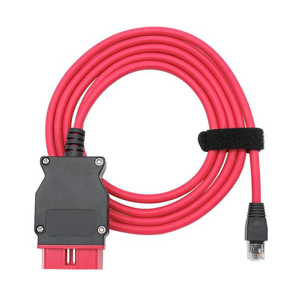 DOIP ENET Cable VAG DoIP Cable For Volkswagen / Audi MQB EVO, MLB, MEB Platform, For Odis-E V12.1.1(With CD)