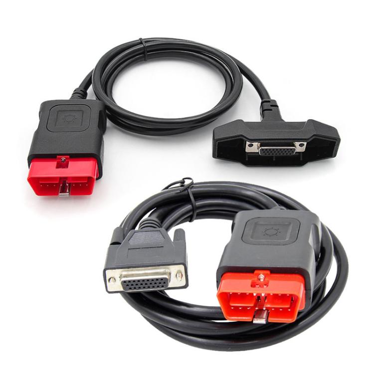 For Multidiag / VD150 Diagnostic OBDII Cable With LED Light Main Cable Connector Car Truck Diagnostic Tool