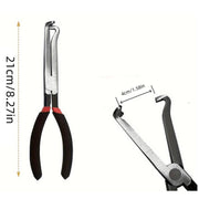 Car Wire Harness Plug Unplugging Plier Fuel Line And Electrical Disconnect Plier Hose Removal, Style: Straight Nozzle