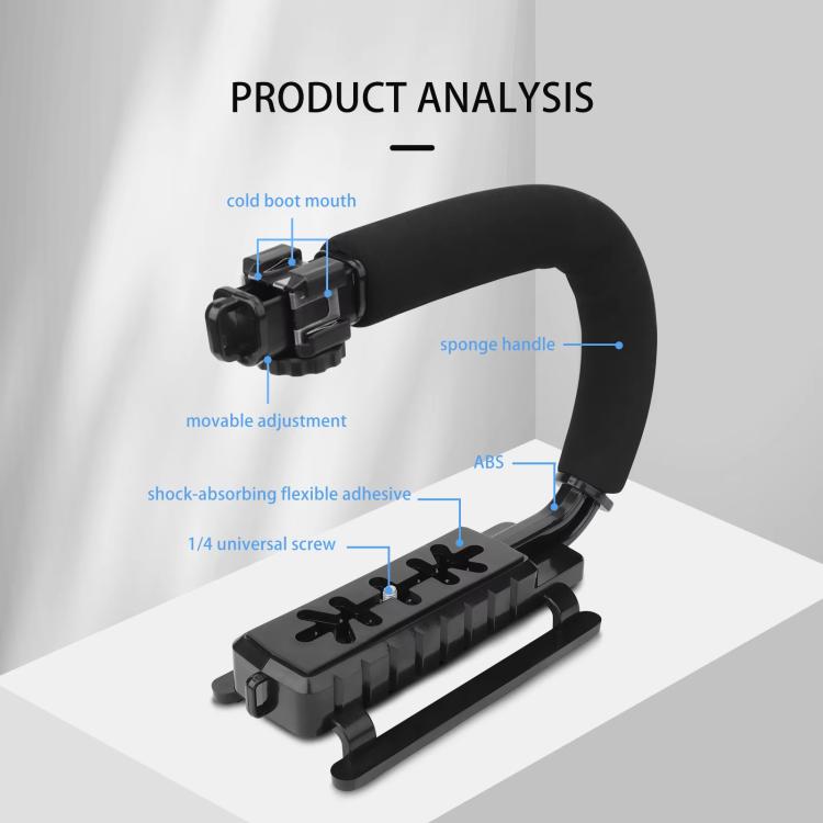For DJI Air 3 / Air 3S CQT  U-shape Handheld Stabilizer Kit For Cinematic Shots, Wedding Videography & Daily Vlogging