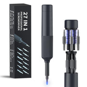 27 In 1 Dual Bits Precision Screwdriver Tool Kit Mini Mobile Phone Computer Eyeglasses Repair Tool(ABS Shell)