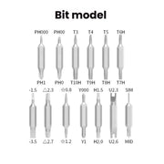 27 In 1 Dual Bits Precision Screwdriver Tool Kit Mini Mobile Phone Computer Eyeglasses Repair Tool(ABS Shell)