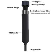 27 In 1 Dual Bits Precision Screwdriver Tool Kit Mini Mobile Phone Computer Eyeglasses Repair Tool(ABS Shell)