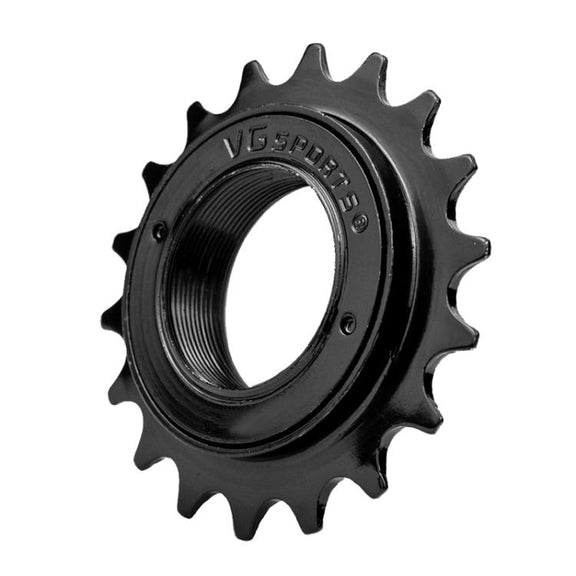 VG SPORTS Stroller Scooter Bicycle Single Speed Flywheel, Style: 18T Black