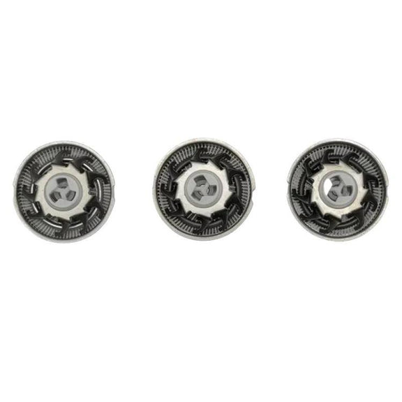 For FLYCO Shaving Razor Blade Head Accessories Replacement Parts, Style: Curved Blade + Net
