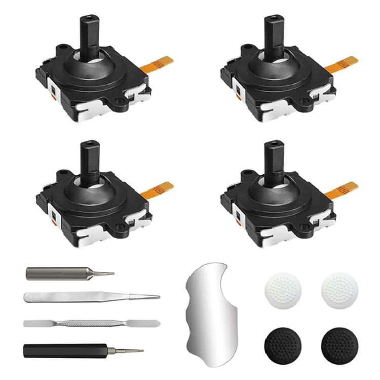14 In 1 4pcs Joystick Type For Meta Quest 2 Repair Tool Set Handle Joystick Replacement Parts