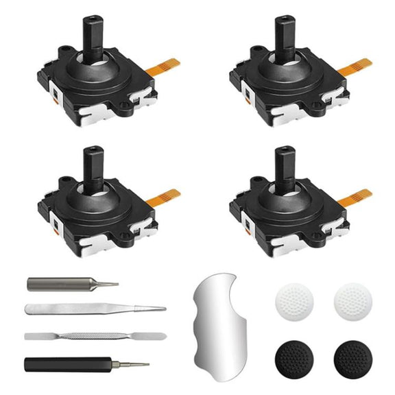 14 In 1 4pcs Joystick Type For Meta Quest 2 Repair Tool Set Handle Joystick Replacement Parts