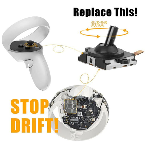 5 In 1 For Meta Quest 2 Repair Tool Set Handle Joystick Replacement Parts