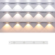 60cm Rechargeable Motion Sensor Light Bar Cabinet Wardrobe Lamp With Remote Control(Silver) - free shipping - PMc TechLife - Order now!