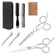 Stainless Steel Haircutting Scissors Set Hair Cutting Tools, Spec: 8-in-1 - free shipping - PMC TechLife - Order now!
