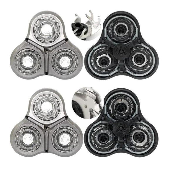 For Xiaomi Mijia S300 / S500 / S500C / MJTXD01SKS Electric Shaver Blade Head Replace Accessories, Style: Upper Half Head ( With Dual Layer Blade )
