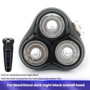 For Xiaomi Youpin Enchen BlackStone Electric Shaving Razor Replacement Blade Head(Black)