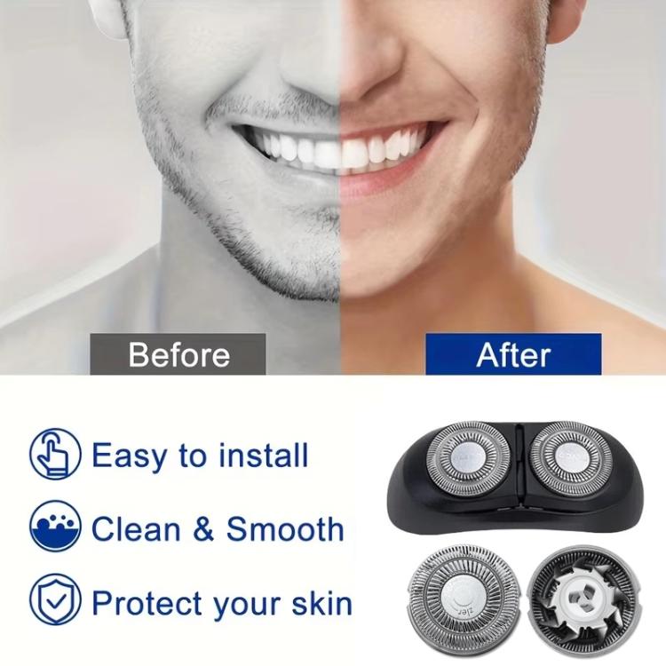 For FLYCO Shaving Razor FS890 891 892 FS893 Replacement Blade Head Accessories, Style: Center Holder Card
