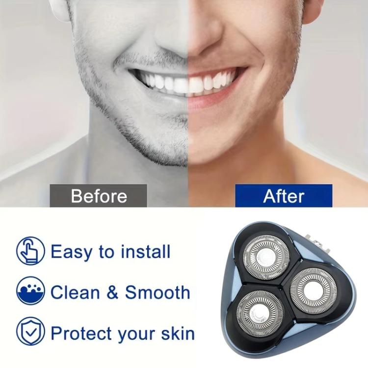 For FLYCO FS310 Whole Head Shaving Razor Blade Head Accessories Replacement Parts