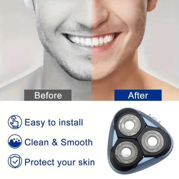 For FLYCO FR8 All Series 1 Blade 1 Net Shaving Razor Blade Head Accessories Replacement Parts