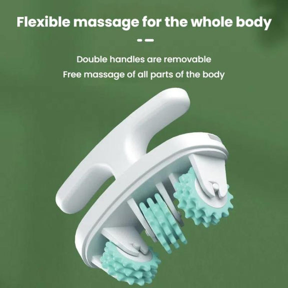KEDU Leg Roller Massager Slimming Leg Roller Inner Thigh Calf Muscle Relaxation Trainer Manual Massager(Brick Red)