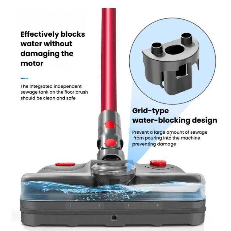 For Dyson V7 / V8 / V10 / V11  4-In-1 Electric Mop Head With UV Sterilizer Light And Water Tank