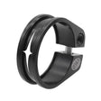 Mountain Road Bicycle Aluminum Locking Seatpost Clamps Seatpost Clamp Ring Fittings(34.9mm Black) - Pipe clamps by PMc TechLife | Online Shopping South Africa | PMc TechLife | Buy Now Pay Later Mobicred